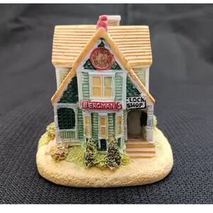 Liberty Falls Americana Collection Bergman's Clock Shop AH104 Vintage 1996 Box
